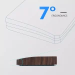 SKYLOONG Walnut Wooden Keyboard Wrist Rest (60%)