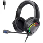 Lecoo HT403 USB RGB Gaming Headset - 7.1 Surround Sound