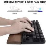 SKYLOONG Walnut Wooden Keyboard Wrist Rest (TKL)