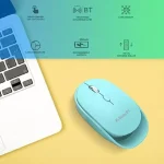 K-Snake BM800 Wireless, Bluetooth Rechargable Mouse - 1600 DPI Optical Sensor - Silent Clicks