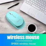 K-Snake BM800 Wireless, Bluetooth Rechargable Mouse - 1600 DPI Optical Sensor - Silent Clicks