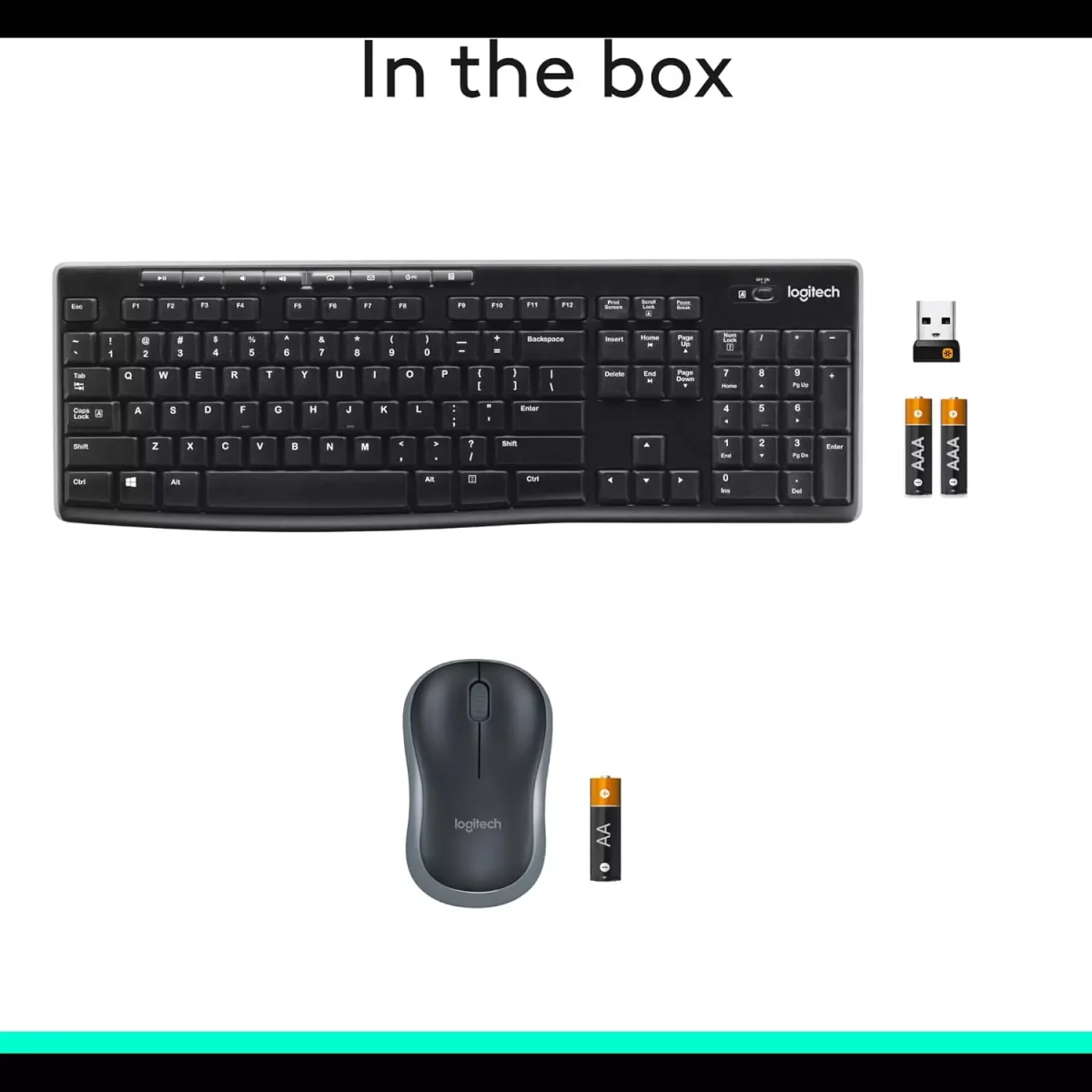 LOGITECH MK270 WIRELESS COMBO (Arabic)