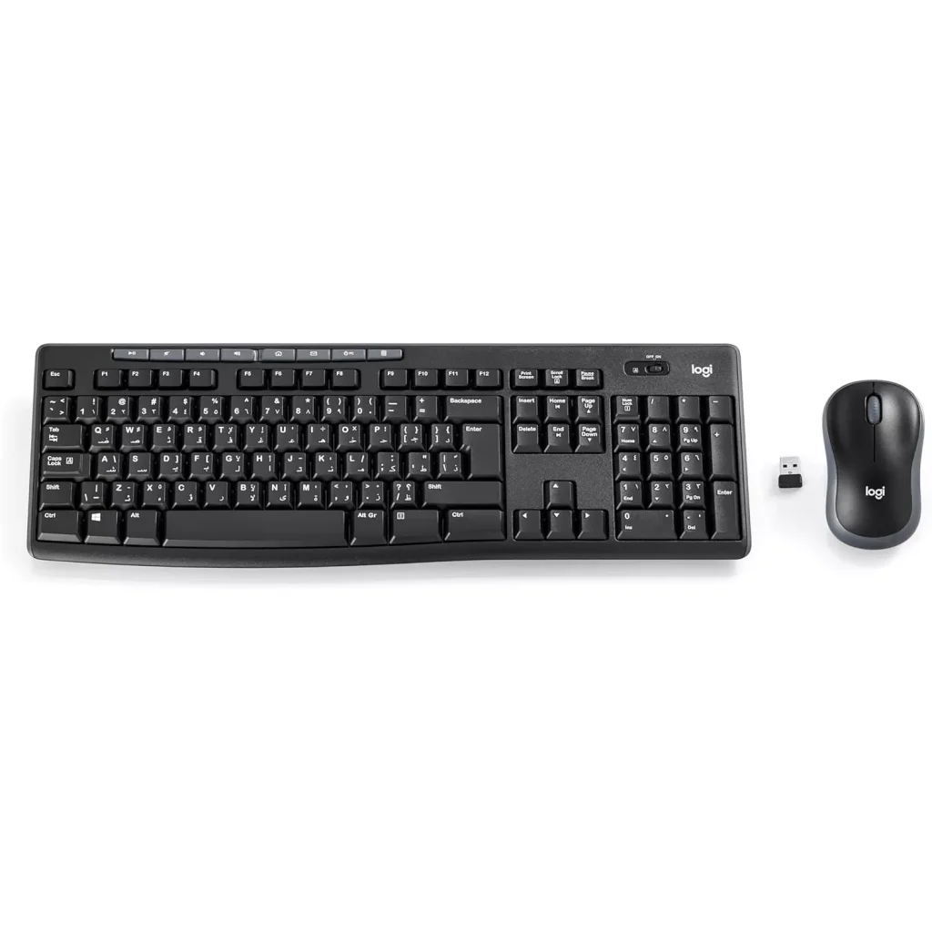 LOGITECH MK270 WIRELESS COMBO (Arabic)