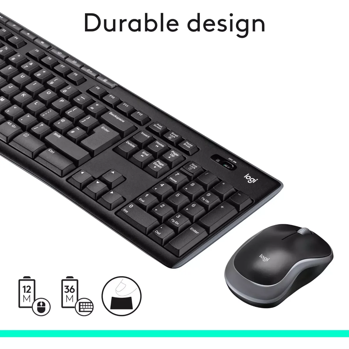 LOGITECH MK270 WIRELESS COMBO (Arabic)
