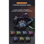Lecoo HT403 USB RGB Gaming Headset - 7.1 Surround Sound