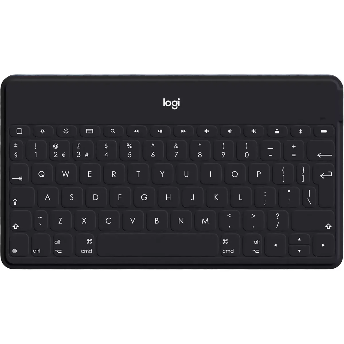 Logitech Keys-To-Go Wireless Bluetooth Keyboard For iPhone, iPad, Smartphone, Tablet, Windows, Apple TV