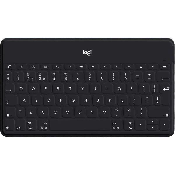 Logitech Keys-To-Go Wireless Bluetooth Keyboard For iPhone, iPad, Smartphone, Tablet, Windows, Apple TV