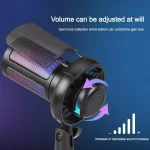 ME6S USB RGB Gaming Condenser Microphone