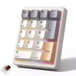 Magicforce MF17 RGB Mechanical Number Pad, Brown Switch Hot-Swappable