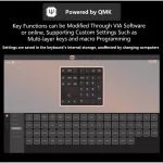 Magicforce MF34 RGB Mechanical Number Pad, Brown Switch Hot-Swappable