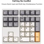 Magicforce MF34 RGB Mechanical Number Pad, Brown Switch Hot-Swappable