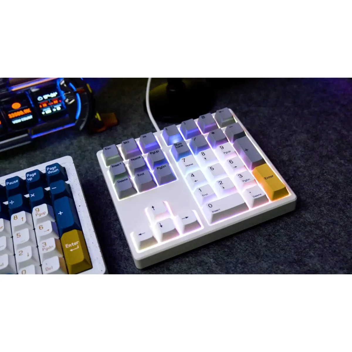 Magicforce MF34 RGB Mechanical Number Pad, Brown Switch Hot-Swappable