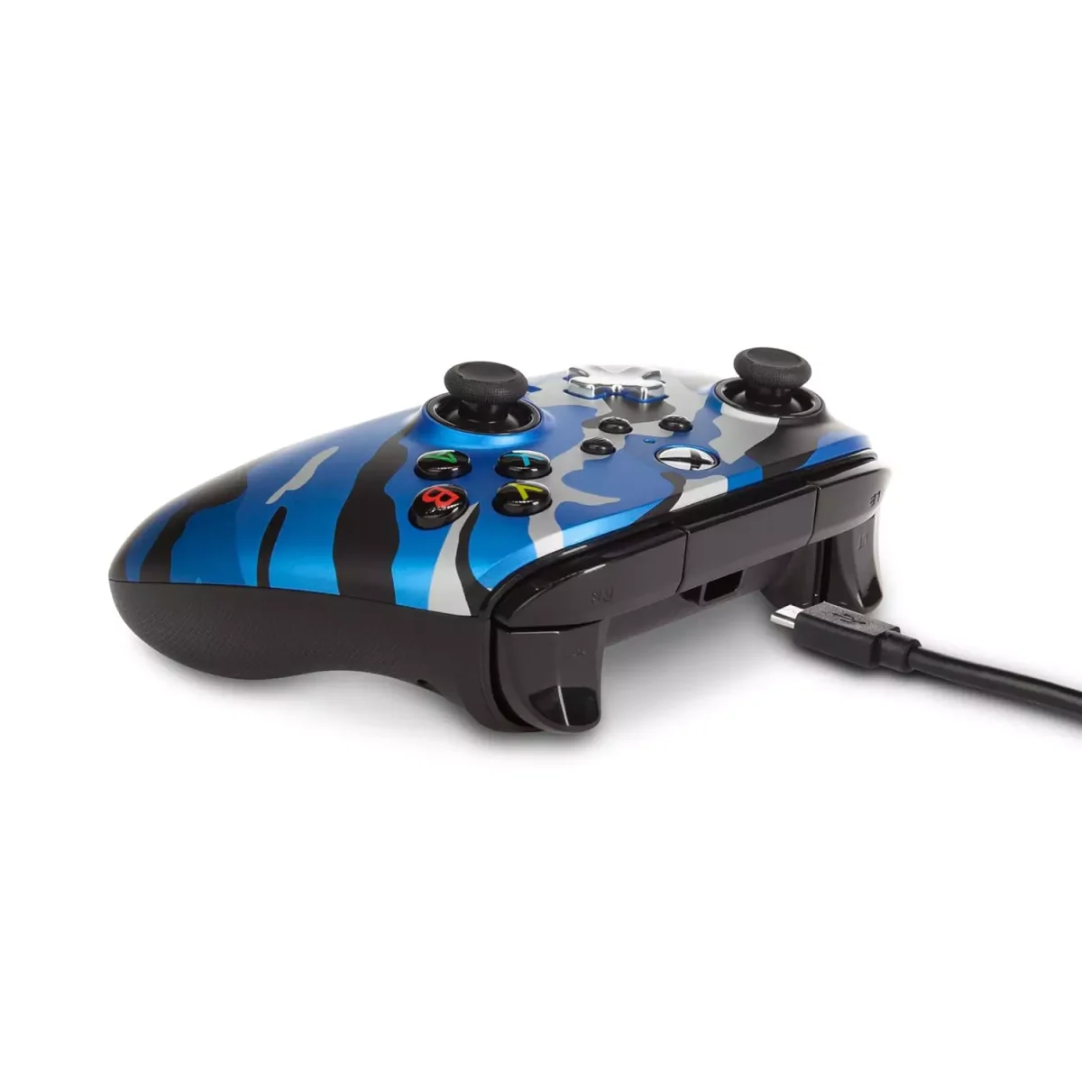 PowerA Enhanced Wired Gamepad For Xbox Series X|S, One Windows 10/11 (Army Blue)
