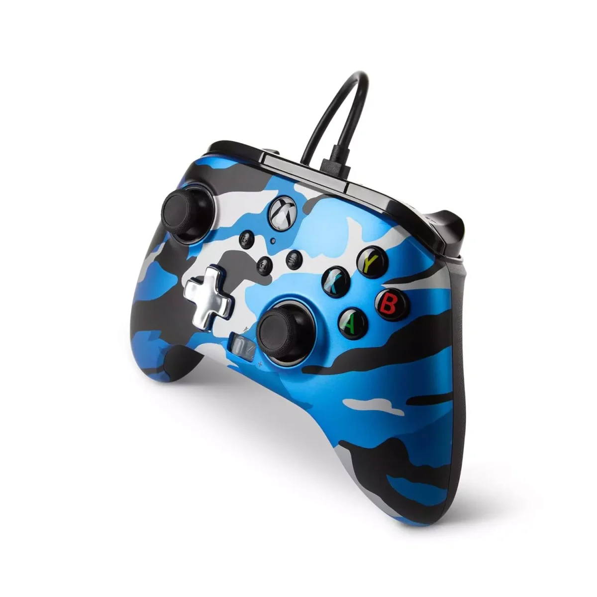 PowerA Enhanced Wired Gamepad For Xbox Series X|S, One Windows 10/11 (Army Blue)