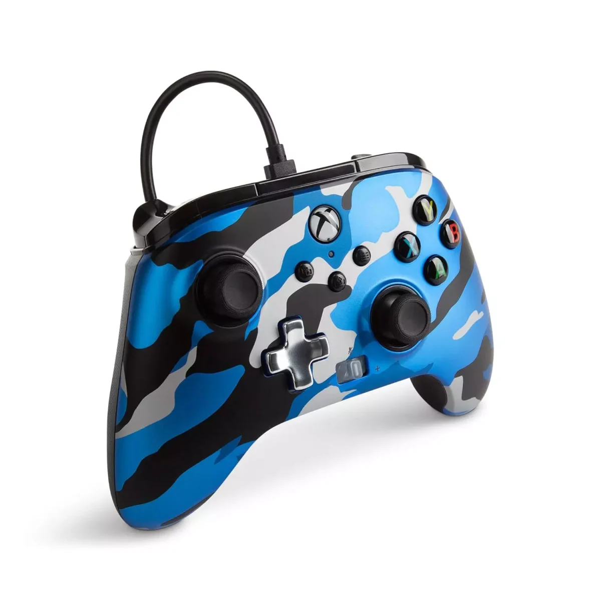 PowerA Enhanced Wired Gamepad For Xbox Series X|S, One Windows 10/11 (Army Blue)