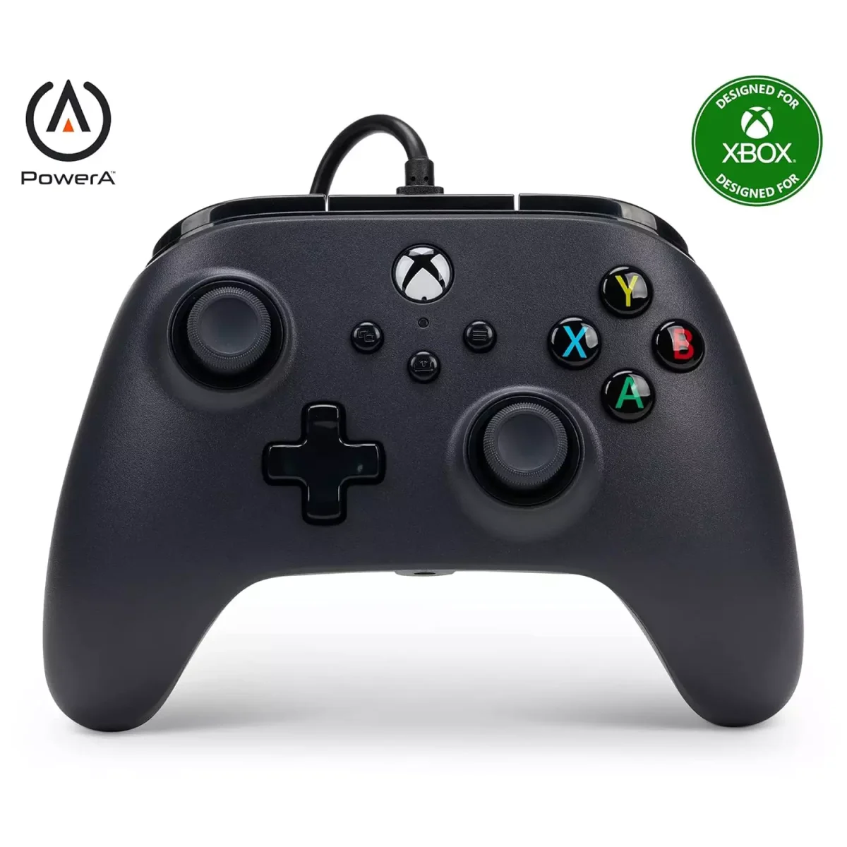 PowerA Wired Gamepad For Xbox Series X|S, One Windows 10/11 (Black)