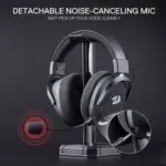 Redragon H858 3-Mode Wireless Gaming Headset, 7.1 Surround Sound, 53 mm Drivers