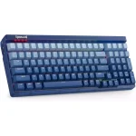 Redragon K656 GAREN PRO 3-Mode Wireless RGB Gaming Keyboard, Purple Tactile Switch