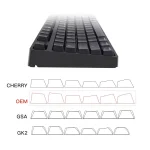 SKYLOONG GK87 RGB Gaming Keyboard - Optical Yellow Switch - Hot Swappable