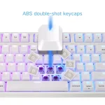 SKYLOONG GK87 RGB Gaming Keyboard - Optical Yellow Switch - Hot Swappable