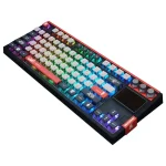 SKYLOONG GK87 PRO RGB Gaming Mechanical Keyboard - Three Mode Wireless,Bluetooth & Wired - Gateron Yellow Switch - Hot Swappable (Spartan)