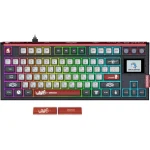 SKYLOONG GK87 PRO RGB Gaming Mechanical Keyboard - Three Mode Wireless,Bluetooth & Wired - Gateron Yellow Switch - Hot Swappable (Spartan)