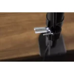 Single Monitor Desk Mount Stand with Double Center Arm Joint, Holds up to 10Kg with VESA 75x75mm or 100x100mm