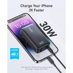 Anker Power Bank 10,000mAh, Power IQ 3.0 Portable Charger with PD 30W Max Output