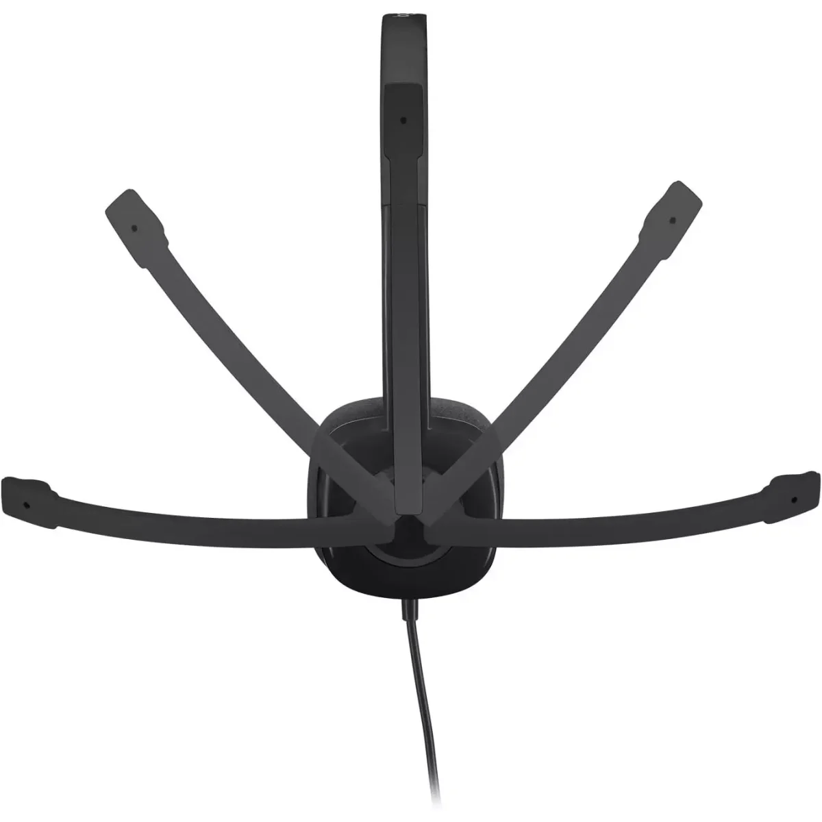 Logitech H151 Headset, Analog Stereo Headphones with Rotating Noise-Cancelling Microphone