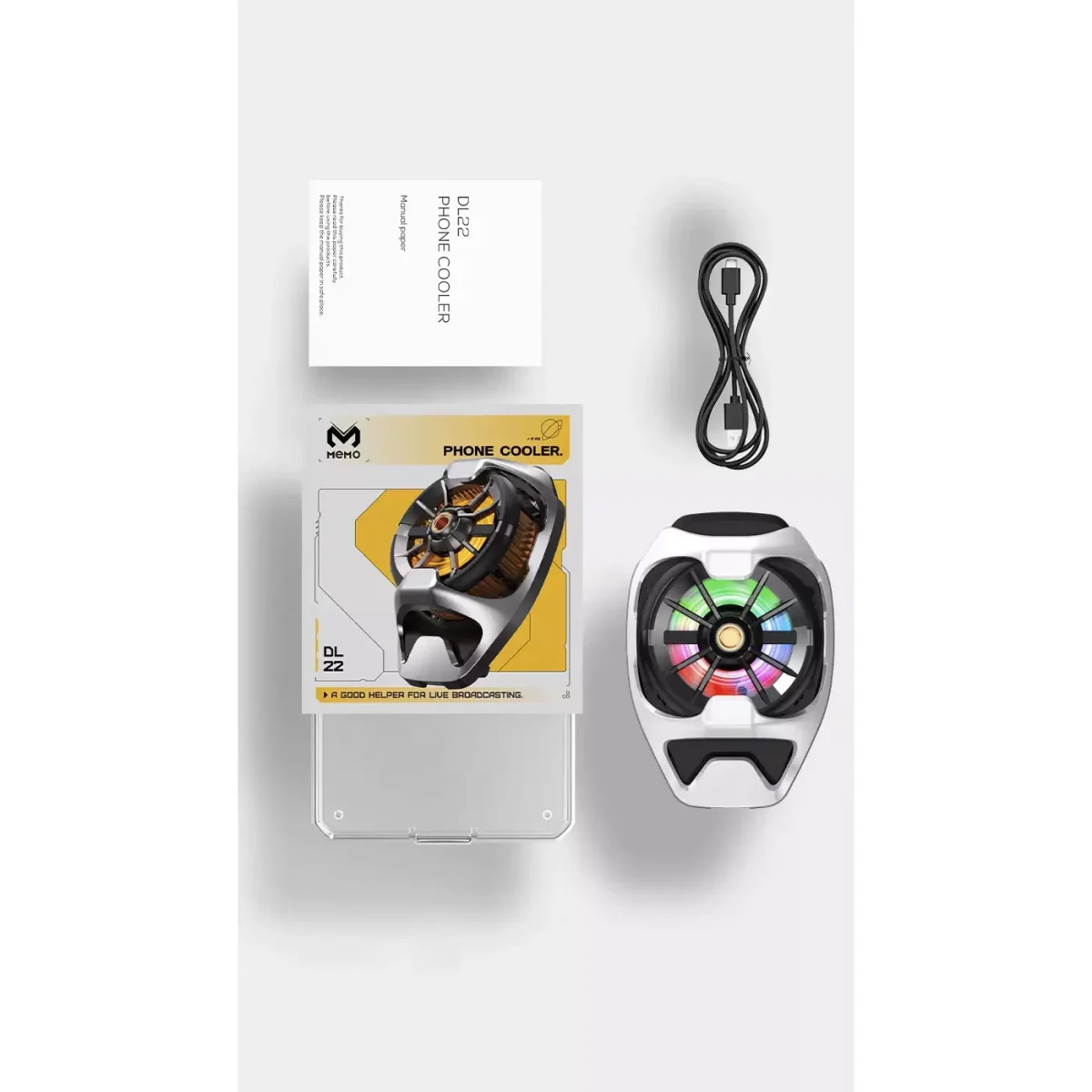 MEMO DL22 Back Clip Phone Cooler
