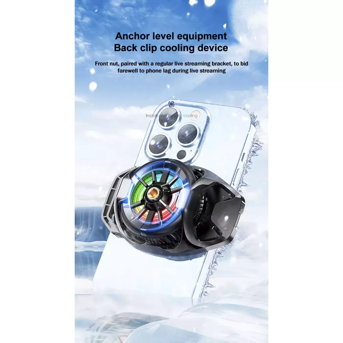 MEMO DL22 Back Clip Phone Cooler