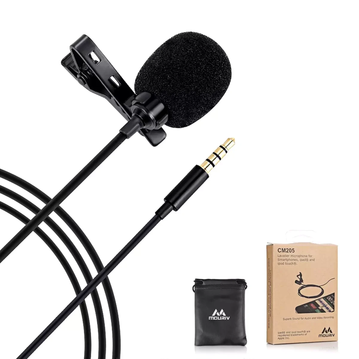 Mouriv CM205 Ultimate Lavalier Microphone (4.8M)