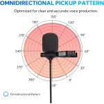 Mouriv CM206 Dual Lavalier Microphone (4.8 Meter)