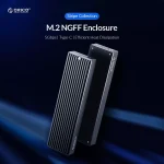 ORICO M.2 NGFF SATA B+MB Key SSD Enclosure USB 3.1 Type C 5Gbps External Solid State Enclosure Adapter for 2280226022422230 M.2 SSD 4TB Max, NOT Supoort PCIe NVMe