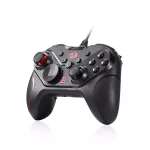 Redragon G710 RIFT Wired Gaming Controller - Dual Vibration Motors, Rapid Trigger, Ergonomic Design, 4 Programmable Keys, Customizable Macros, Adjustable Joystick Heights - Work for PC & Android & NS