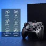 Redragon G710 RIFT Wired Gaming Controller - Dual Vibration Motors, Rapid Trigger, Ergonomic Design, 4 Programmable Keys, Customizable Macros, Adjustable Joystick Heights - Work for PC & Android & NS
