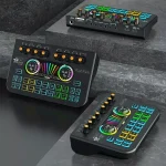 X3 Bluetooth Live Sound Mixer Card, Audio DJ Mixer