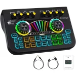 X3 Bluetooth Live Sound Mixer Card, Audio DJ Mixer