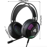 ACESTEK AH11 USB USB RGB Gaming Headset - 7.1 Surround Sound