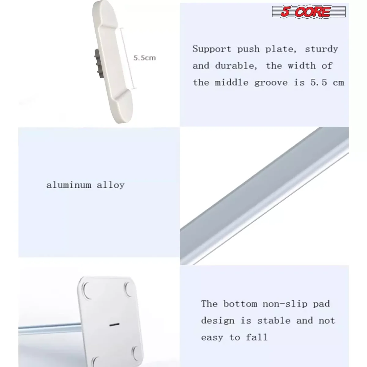 Aluminum Headset Stand (White)