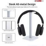 Aluminum Headset Stand (White)