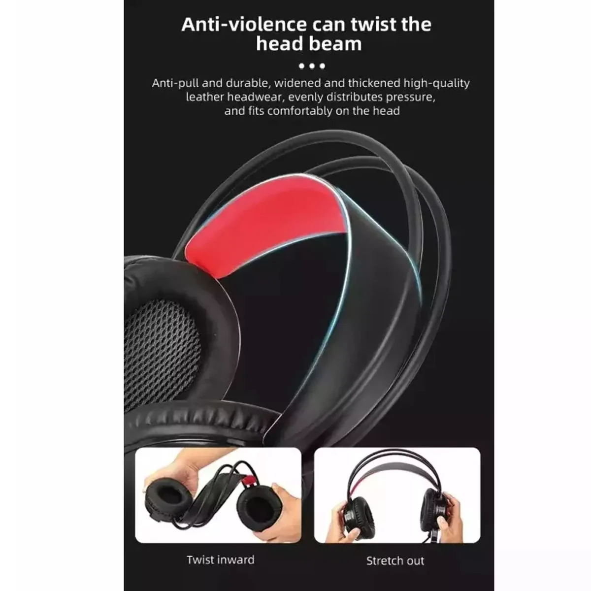 Chiropter GH31 Gaming Headset - Stereo Sound (Black Blue)