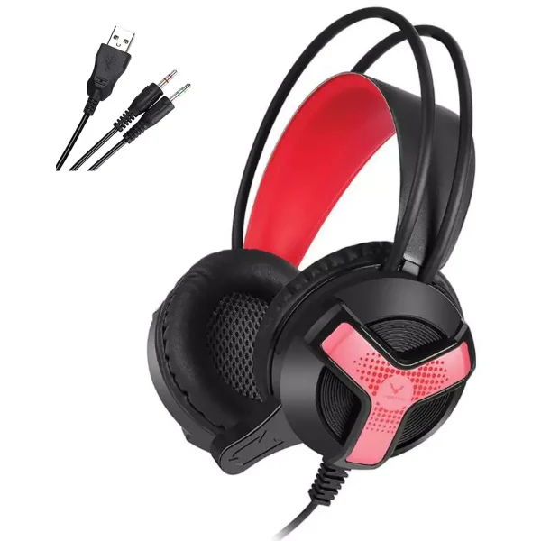 Chiropter GH31 Gaming Headset - Stereo Sound (Black Red)