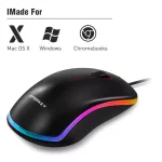 JITOPKEY M120 Mouse - Optical Sensor 1000 DPI (Black)