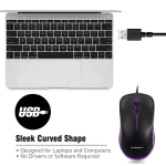 JITOPKEY M120 Mouse - Optical Sensor 1000 DPI (Black)