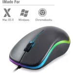 JITOPKEY M120 Mouse - Optical Sensor 1000 DPI (Grey)