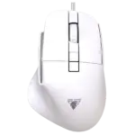 JeDEL CP102 Mouse - Optical Sensor 3600 DPI - 7 Buttons Braided cable (White)