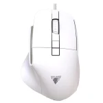 JeDEL CP102 Mouse - Optical Sensor 3600 DPI - 7 Buttons Braided cable (Black)