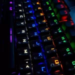Keyboard Stickers English and Arabic (Clear)