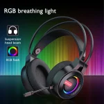 Lenovo Thinkplus G80-B USB RGB Gaming Headset - 7.1 Surround Sound - Noise Cancelling Microphone